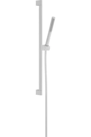 Achetez Aujourd'hui Hansgrohe Pulsify s ensemble barre de douche 100 1 jet ecosmart+ barre coulissante 65cm avec blanc