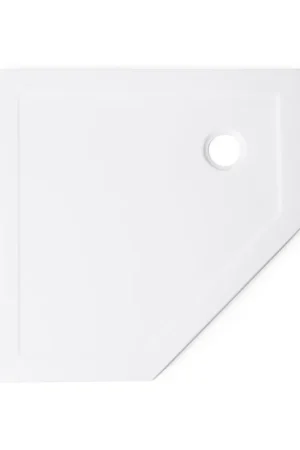 Vente Directe Marenza Diamond Receveur de douche - 90x90x4cm - pentagone - blanc