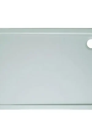 Achetez Aujourd'hui Crosswater Shower Tray receveur de douche 80x110x4.5cm rectangulaire stone resin blanc