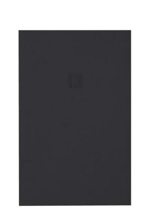 ZEZA Grade Receveur de douche - 180x100cm - antidérapant - antibactérien - marbre minéral - rectangulaire - noir mat Jusqu'à Épuisement Des Stocks