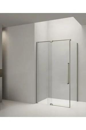 Achetez Aujourd'hui Aqua Vista Taviano Cuadra Paroi latérale - 100x200cm - incl. kit de montage - gunmetal