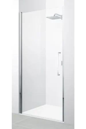 Acheter Direct Novellini Young 2.0 1B porte pivotante pour niche 87/91x200cm noir/transparent
