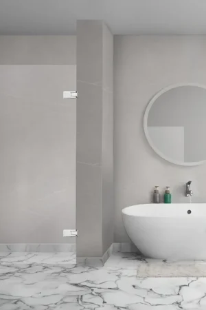 Aqua Vista Galatina Porte de niche - 80x200cm - set de montage non comprise - verre transparent Nouveauté