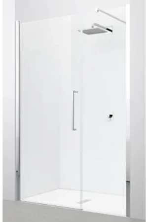 Acheter Direct Novellini Young 2.0 GFL porte pivotante avec paroi fixe en ligne pour niche 117/121x200cm chrome/clair