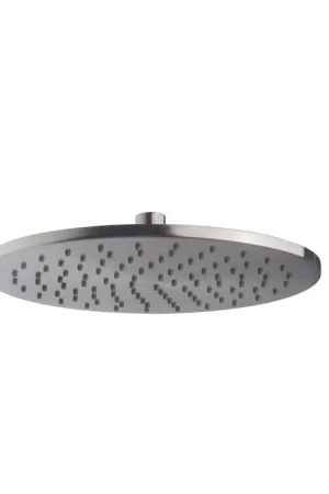 Wiesbaden UniMatch pomme de douche ronde 25 x 0,8 cm acier brossé PVD Quantité Limitée