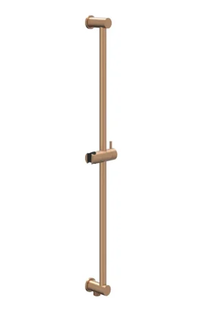 Acheter Direct IVY Barre coulissante - 80cm - sortie d‘eau intégrée - Cuivre brossé mat PVD