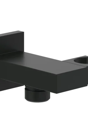 Villeroy & Boch Universal Showers raccord mural coudé angulaire - noir mat Vente Flash