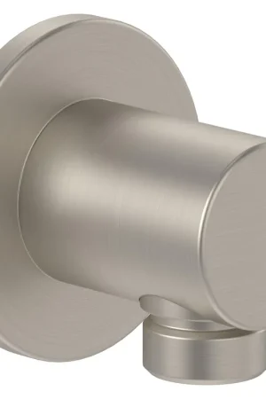 Villeroy & Boch Universal Showers Coude de raccordement mural pour montage mural Rond - Nickel brossé mat (inox) Acheter Direct