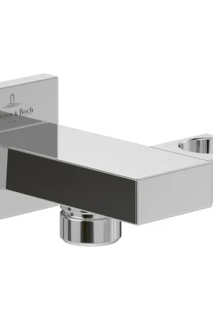 Villeroy & Boch Universal Showers raccord mural coudé angulaire - chrome Certifié