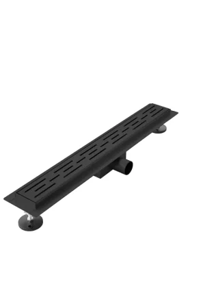 Adema Ralo caniveau de douche - 90cm - avec grille - avec bride - noir mat Réduction