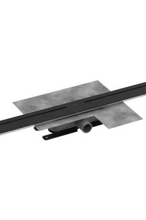 Acheter Direct Easy Drain Pureflow Caniveau de douche - 80cm - dryphon - noir mat