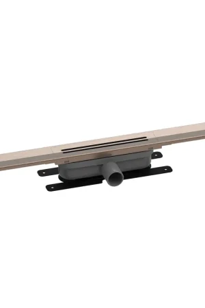 Affaire À Saisir Easy drain R-line Clean Color caniveau de douche 100cm rouge doré brossé