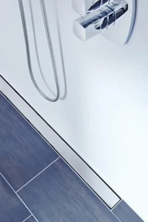 Vente Flash Aco Flexdrain e caniveau de douche avec bride 78,7x8,7cm acier inoxydable