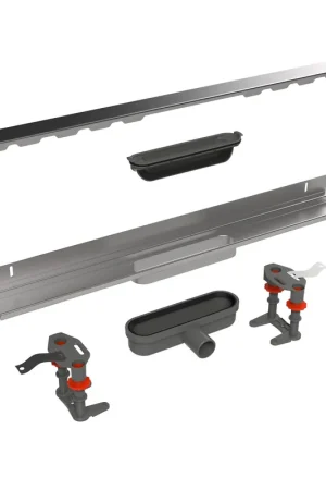 Achat Immédiat Easy Drain Compact Clean 30 Caniveau de douche - montage mural - dryphon - 80cm - inox brossé