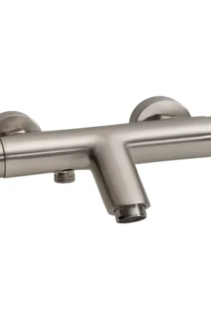 Xellanz Rio robinet de baignoire thermostatique 15 cm acier brossé Acheter Direct