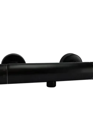Xellanz Rio mitigeur de douche thermostatique 15 cm noir mat Petit Prix