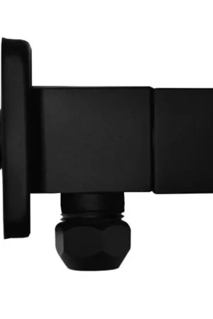 Xellanz Square robinet d‘arrêt d‘angle + rosace 3/8‘x10 noir mat Prix Réduit