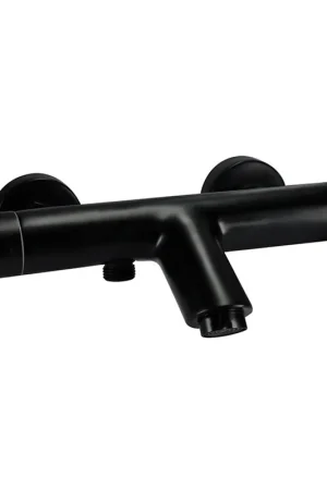 Xellanz Rio mitigeur de baignoire thermostatique 15 cm noir mat Meilleure Vente