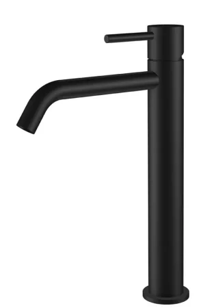 Wiesbaden Style XL Mitigeur lavabo haut mat noir Commander Vite