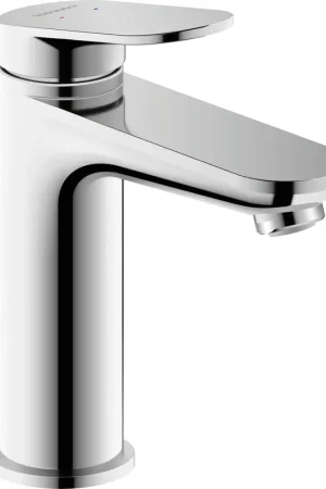 Acheter Direct Duravit Wave Mitigeur lavabo - M size - avec levier - projection 12.2cm - avec bonde - Chrome