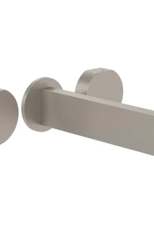 Achat Immédiat Villeroy & Boch Dawn Mitigeur de lavabo à trois trous - Nickel brossé mat (inox)