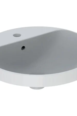 Achat Immédiat Geberit Variform lavabo à poser rond 48cm avec trop-plein blanc