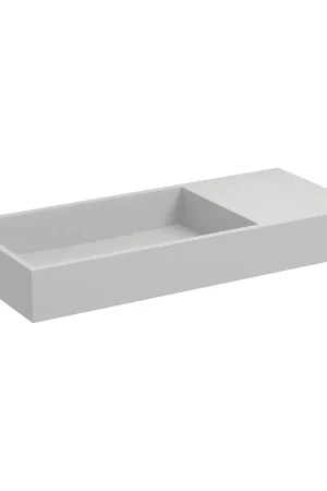 Acheter Direct Clou Mini Wash Me lave-mains 56x24cm droit sans bonde Aluite Blanc mat