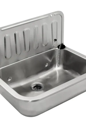 Differnz évier de vidange - 49x32,5cm - Inox Prix Promo