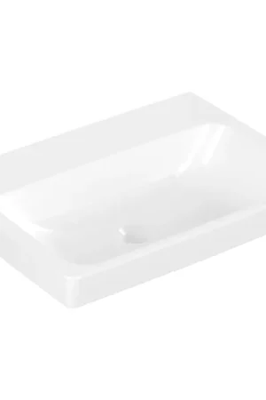 Achat Immédiat Villeroy & boch Architectura Lavabo - 44,5x60cm - dessous rectifié - sans trou de robinet - blanc alpin