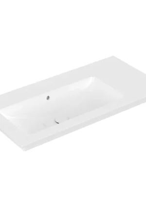 Villeroy & Boch Venticello Lavabo à poser sur meuble - 1000 x 500 x 170 mm - Blanc Alpin CeramicPlus - avec trop-plein Prix Cassé