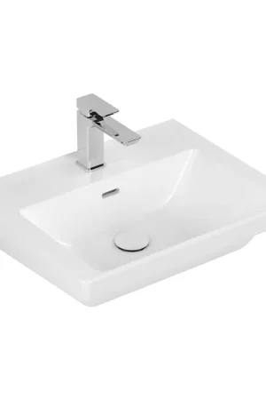 Villeroy & Boch Subway 3.0 Lavabo - 550 x 440 x 165 stone white mat (blanc) CeramicPlus - avec trop-plein Marque