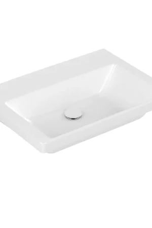 Villeroy & Boch Subway 3.0 Lavabo - 650 x 470 x 165 mm - Blanc Alpin CeramicPlus - sans trop-plein Prix Cassé