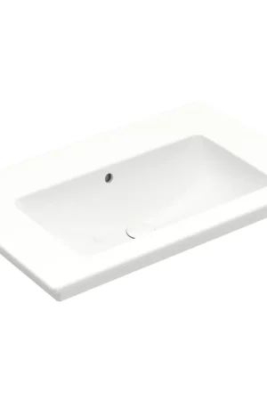 Villeroy & Boch Venticello lavabo pour meuble - sans trou de robinet 80x50cm - avec trop-plein blanc Prix Réduit