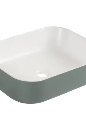 Affaire À Saisir Differnz Zena vasque - 48x37.5x12.5cm - céramique - gris