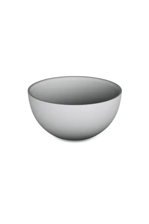 Zeza Element Vasque - 25x25x12cm - solid surface - avec bonde - gris clair mat Affaire À Saisir