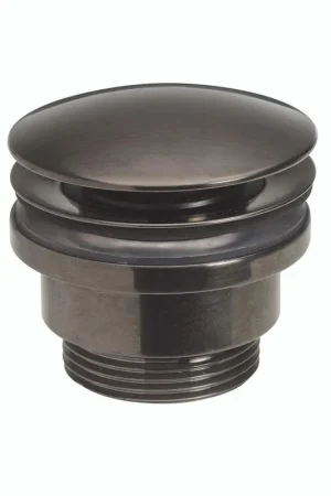 Jusqu'à Épuisement Des Stocks Crosswater Union Bonde lavabo - universel - brushed black chrome (gunmetal)