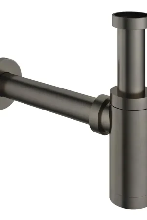 Acheter En Ligne Hotbath Mate siphon de lavabo rond fer vieilli