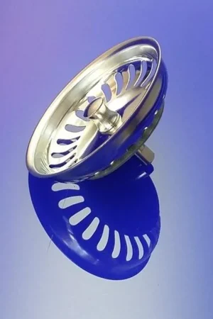 Viega crépine d‘évier avec bouton 40,5 mm chrome Commande En Gros
