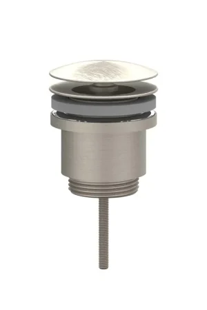 Achat Immédiat IVY Design Bouchon de vidage - toujours ouvert - Nickel brossé PVD
