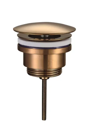 Wiesbaden UniMatch bouchon de vidange ouverte 5/4‘‘ cuivre bronze brossé PVD Acheter En Ligne