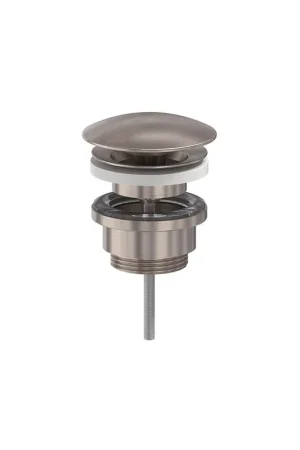 Vente Flash MAY Accessoires Bouchon design always open Nickel brossé PVD