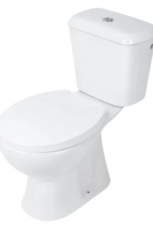 Differnz Cuvette WC Duobloc Au sol Sortie arrière par le bas Blanc Quantité Limitée