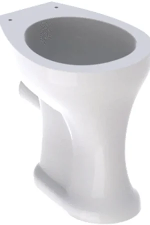Achat Immédiat Geberit 300 Comfort cuvette WC-68 surélevée +6cm à fond plat 36x49cm PK blanc