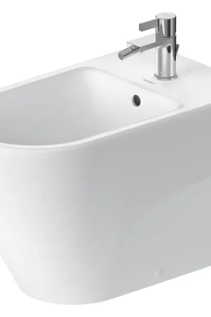 Acheter En Ligne Robinet baignoire sur pied Hansgrohe Vivenis avec ensemble de douchette blanc mat