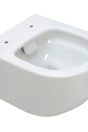 Achat Immédiat Plieger Zano cuvette suspendue à fond creux Compact Rim ex 36x49.5cm avec fixation dissimulée blanc