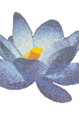 Glas Pool Schwimmbad Mosaikfliesen Trend-Vi Aquatica Fiore Di Loto Livraison Express