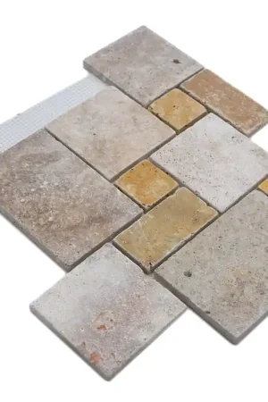 Travertin Carrelage Romain Vieillie Bon Marché