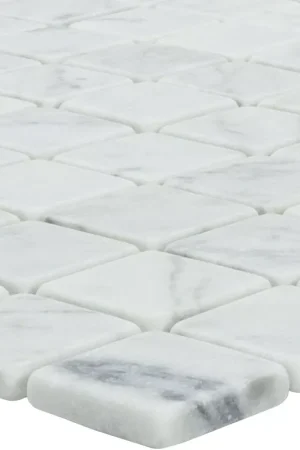 Solde Marbre Natural Mosaïques Pierre Carrelage Venantius Blanc