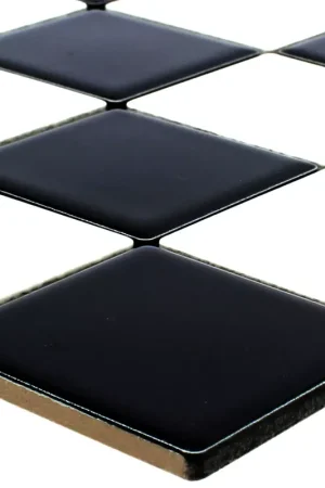 Super Prix Carrelage Mosaïque Céramique Monte Carlo Noir Blanc Matt