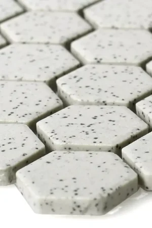 Usine Directe Céramique Mosaïque Carrelage Luanda Beige Hexagone
